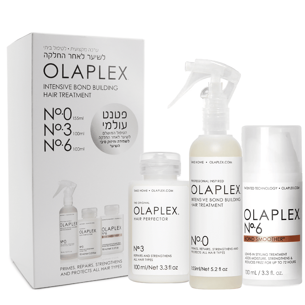 מארז אולפלקס לשיער לאחר החלקה 0+3+6 - OLAPLEX