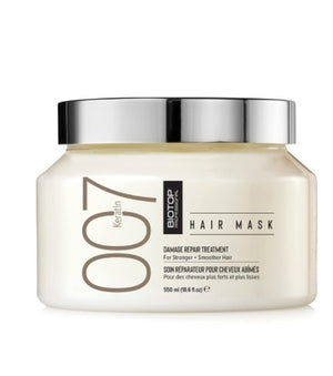 מסכת קרטין "007" לשיער עבה ופגום 550 מ"ל – ביוטופ Biotop