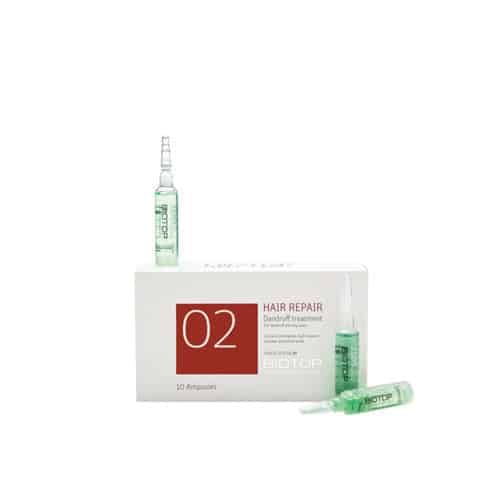אמפולות 02 לטיפול בקשקשים 6 יחידות - ביוטופ Biotop - Itsmydeal