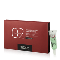 אמפולות 02 לטיפול בקשקשים 6 יחידות - ביוטופ Biotop - Itsmydeal