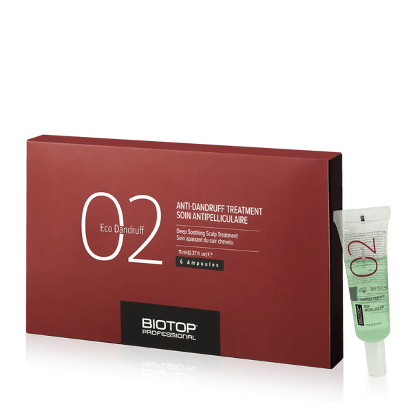 אמפולות 02 לטיפול בקשקשים 6 יחידות - ביוטופ Biotop - Itsmydeal