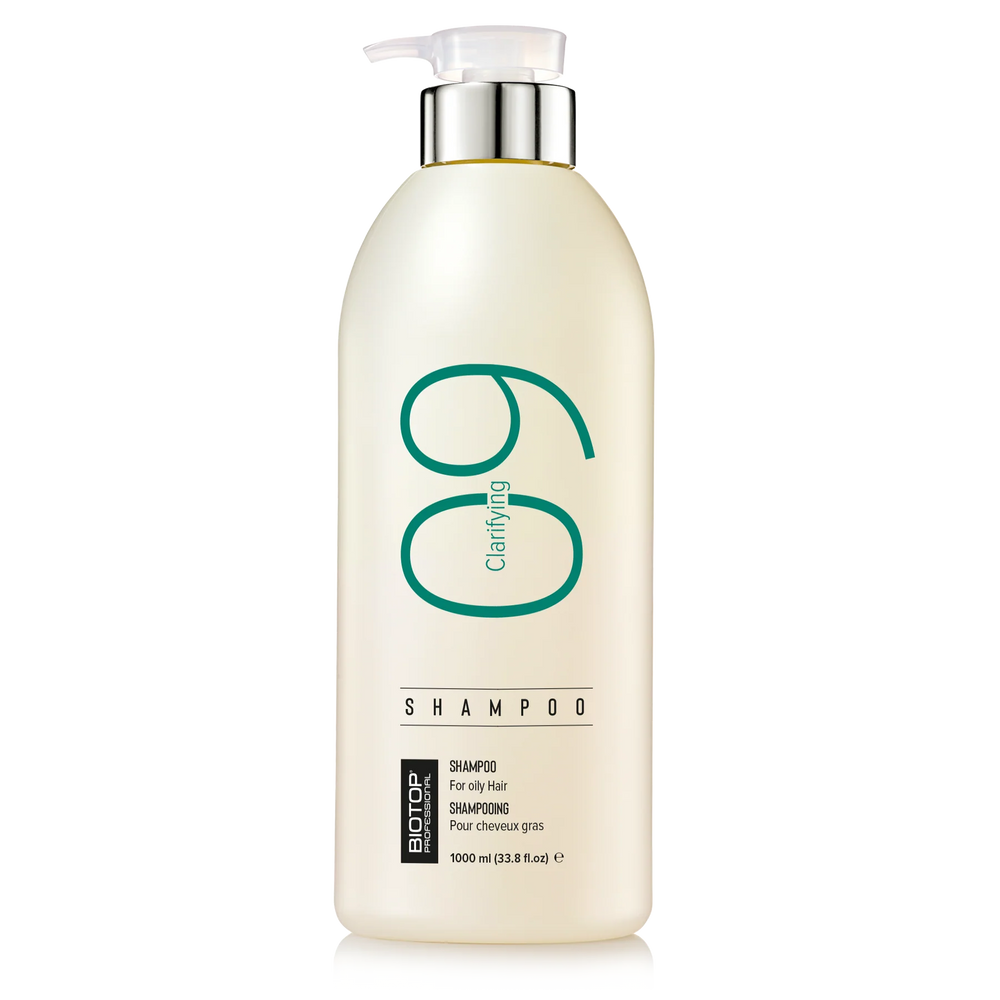 שמפו "09" לטיפול בקרקפת ושיער שומני 1000 מ"ל – ביוטופ Biotop