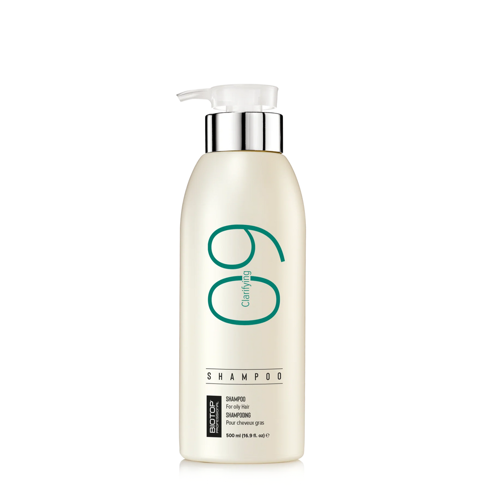 שמפו "09" לטיפול בקרקפת ושיער שומני 500 מ"ל – ביוטופ Biotop