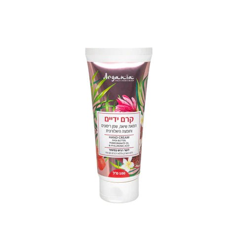 קרם ידיים חמאת שיאה שמן רימונים וחומצה היאלורונית 100 מ"ל - ארגניה - Itsmydeal