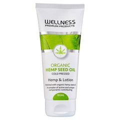 קרם גוף מועשר בשמן זרעי המפ 180 מ"ל - וולנס Wellness - Itsmydeal
