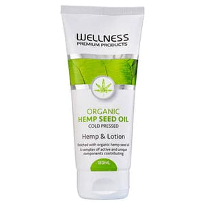 קרם גוף מועשר בשמן זרעי המפ 180 מ"ל - וולנס Wellness - Itsmydeal