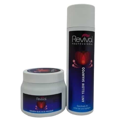 סט 2 מוצרים סילבר לשיער בלונדיני - רביבל Revival - Itsmydeal