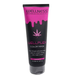 מסכת צבע וולנס "מג'נטה" לגוון שיער ורוד פוקסיה 236 מ"ל - וולנס Wellness