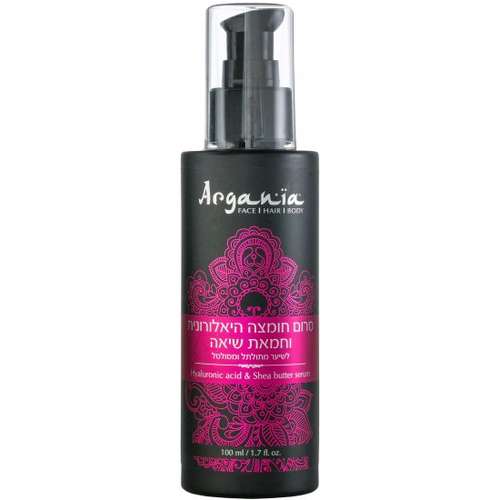 סרום חומצה היאלורונית וחמאת שיאה לשיער מסולסל 100 מ"ל-ארגניה