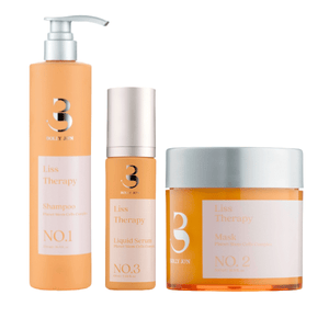 מארז 3 מוצרים מסדרת 'ליס טרפי' לשיקום שיער מוחלק - בולי ג'ון Bolly Jon