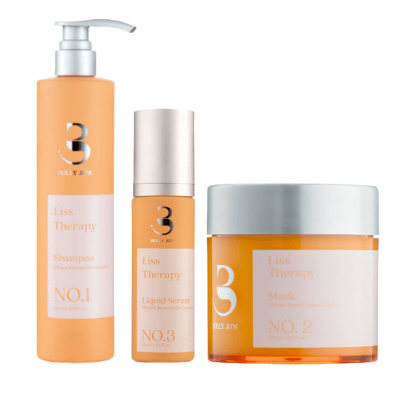מארז 3 מוצרים מסדרת 'ליס טרפי' לשיקום שיער מוחלק - בולי ג'ון Bolly Jon