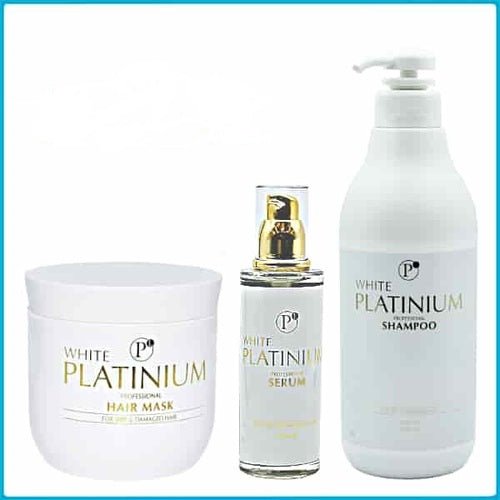 מארז 3 מוצרים לשיקום השיער - וויט פלטיניום White platinium - Itsmydeal