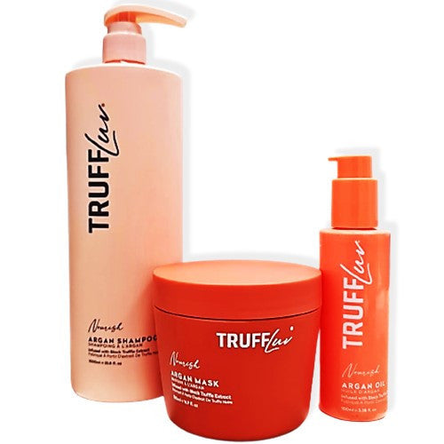 מארז 3 מוצרים ארגן לכל סוגי השיער TruffLuv-טרפלוב
