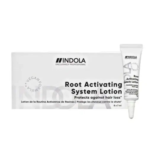 אמפולות להפחתת נשירה וחיזוק שורשי השיער 8 יחידות - אינדולה Indola