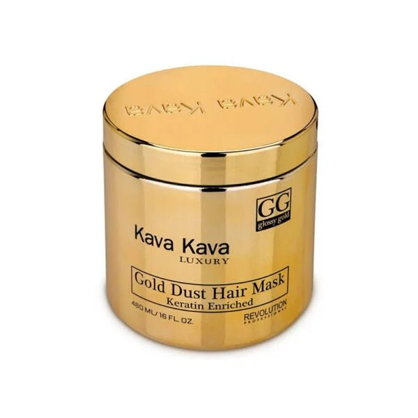 מסכה לשיער "גולד" לשיער יבש ופגום 480 מ"ל Kava Kava - קווה קווה - Itsmydeal