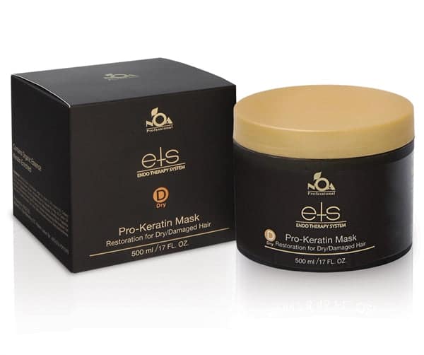 מסכת פרו קרטין ללא מלחים לשיער יבש 500 מ"ל - נועה Noa