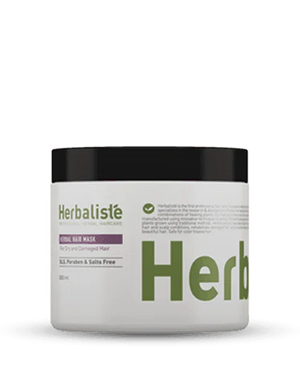 מסכה הרבליסטה צמחית לטיפול ושיקום שיער פגום 500 מ"ל-הרבליסטה Herbaliste