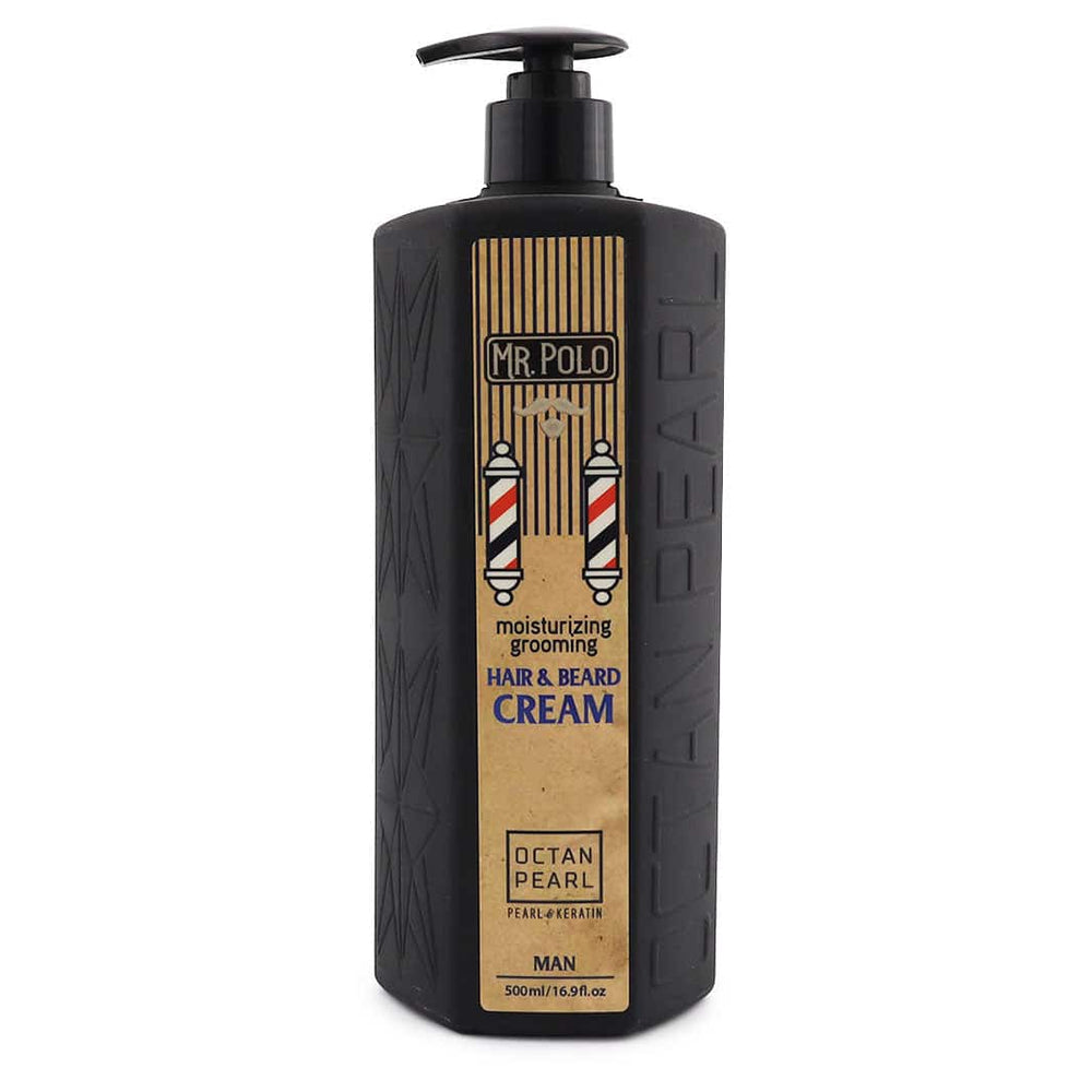 קרם לחות לזקן ולשיער  לגבר 500 מ"ל-אוקטן פרל Octan Pearl