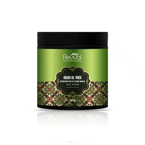 מסכת שיער שמן ארגן 500 מ"ל Revival - רביבל - Itsmydeal