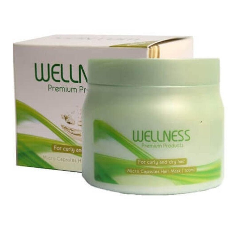 מסכה מיקרו קפסולות לשיער יבש 500 מ"ל – וולנס Wellness - Itsmydeal