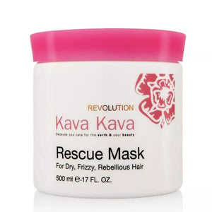 מסכה לשיער "רסקיו" לטיפול בשיער יבש,מקורזל,מרדני ופגום 500 מ"ל Kava kava-קווה קווה