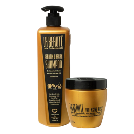 סט לה בוטה אינטנסיב שמפו ומסכה-לה בוטה Labeaute