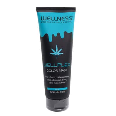 מסכת צבע וולנס "טיל" לגוון שיער ירוק כחלחל 236 מ"ל - וולנס Wellness