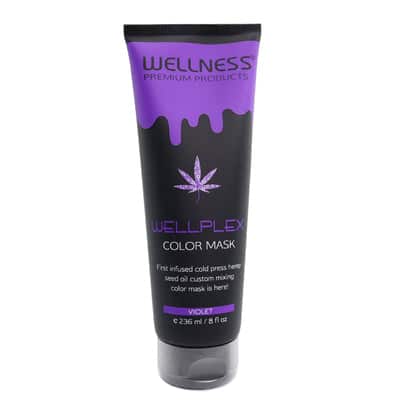 מסכת צבע וולנס "ויולט" לגוון שיער סגול 236 מ"ל - וולנס Wellness