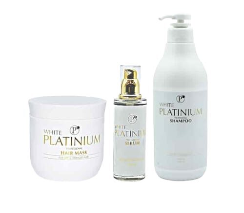 מארז 3 מוצרים לשיקום השיער- וויט פלטיניום White platinium
