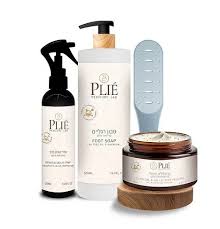מארז 4 מוצרים פדיקור מקצועית ביתית-פליאה Plie