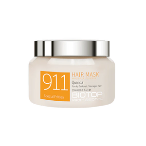 מסכת קינואה "911" לשיער יבש, צבוע או פגום 550 מ"ל-ביוטופ Biotop