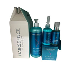מארז 4 מוצרים לשיער יבש עד פגום-היירסנס Hairssence