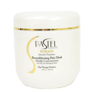 מסכה לשיער יבש עד פגום "בוראג" 500 מ"ל- פסטל Pastel
