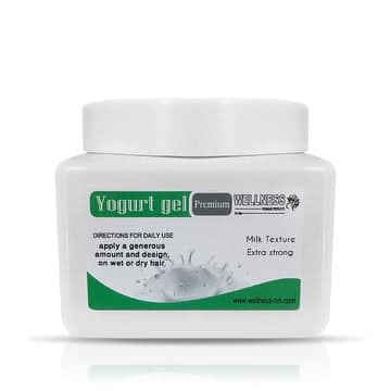 ג'ל יוגורט לעיצוב השיער עם ניחוח רענן 500 מ"ל – וולנס Wellness
