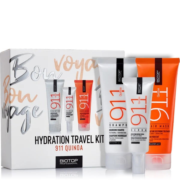 סט נסיעות קינואה "911" לשיער יבש ופגום-ביוטופ Biotop
