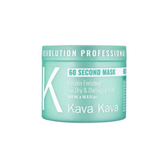 מסכה לשיער "60 שניות" לטיפול בשיער יבש מאוד פגום ומרדני 500 מ"ל Kava kava-קווה קווה