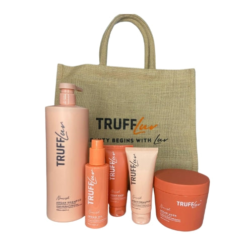 מארז טיפוח לשיער עם שמן ארגן-טרפלוב TruffLuv