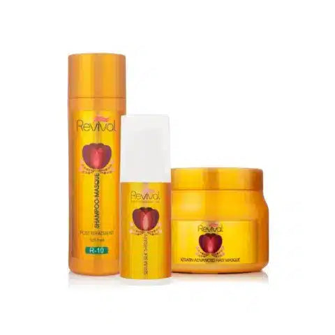 מארז 3 מוצרים סדרת הזהב Revival -רביבל