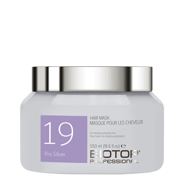 מסכת סילבר "19" לשיער בלונדיני ומובהר 550 מ"ל - ביוטופ Biotop