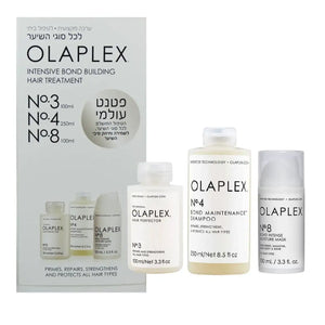 מארז אולפלקס  מקצועי לשיער 3+4+8 - OLAPLEX
