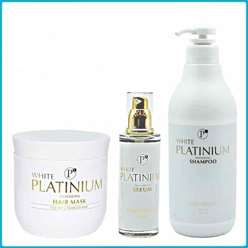 מארז 3 מוצרים לשיקום השיער- וויט פלטיניום White platinium
