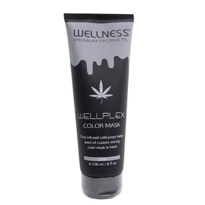 מסכת צבע וולנס גריי לגוון שיער אפור 236 מ"ל - וולנס Wellness