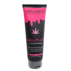 מסכת צבע וולנס "פינק" לגוון שיער ורוד 236 מ"ל - וולנס Wellness