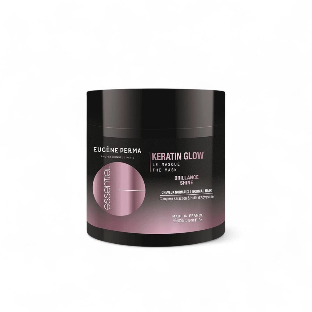מסכת קרטין גלואו Keratin Glow לשיער חסר ברק, יבש או שעבר החלקה 500 מ"ל - QH יוגין פרמה Eugene Perma - Itsmydeal