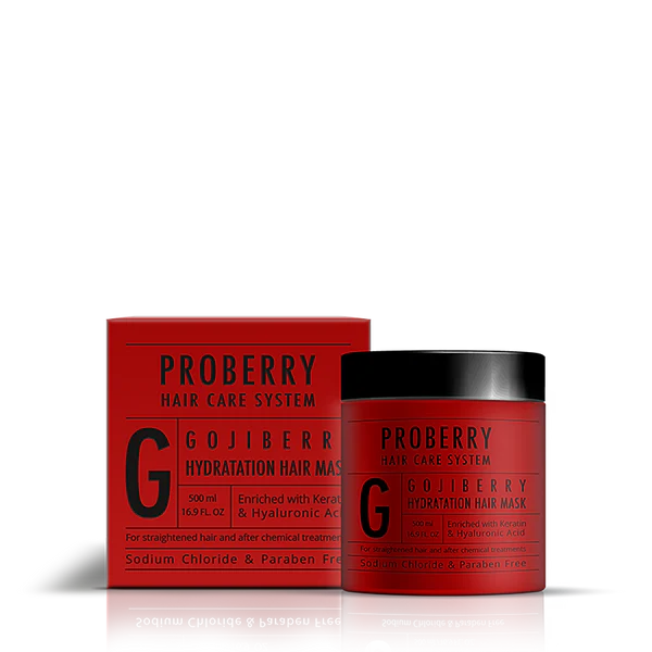 מסכה לשיער "הידריישן" לשיער שעבר החלקה 500 מ"ל-פרוברי