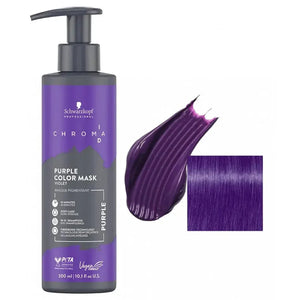 מסכת צבע "כרומה איי די" לנטרול פיגמנטים גוון סגול 300 מ"ל-שוורצקופף